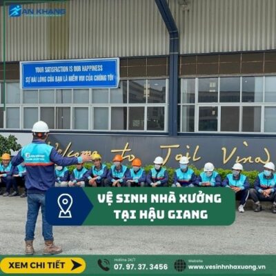 vệ sinh nhà xưởng tại hậu giang